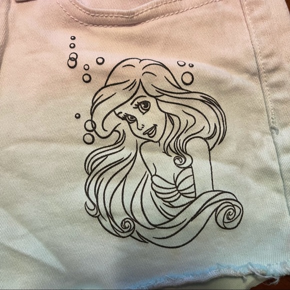 Disney Princess Ariel Denim Shorts - Picture 3 of 14